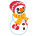 雪だるま中